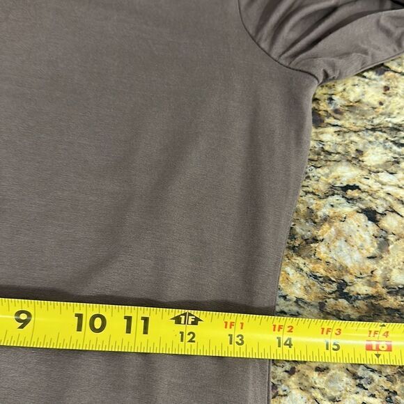 ❤️Last Chance AKIRA Chicago Brown Open Back Long Sleeve Mini Dress Size S - Picture 10 of 12